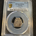 1680 P-V Bolivia AR 1 Real Cob, Cal-270, PCGS VF-20