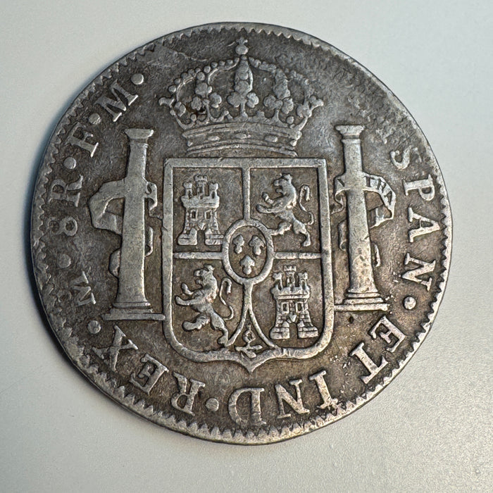 1800 Mo-M Mexico 8 Reales, Charles IV portrait type