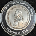 1801 Thomas Jefferson Indian Peace & Friendship Medal, Lewis & Clark Interpretive Center (museum restrike)
