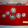 1986 Singapore Sterling 6-Coin Proof Set #12487