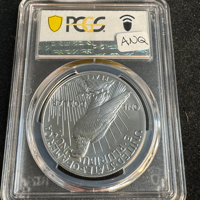 2021 Peace Silver Dollar Anniversary US $1, PCGS MS-70 💎