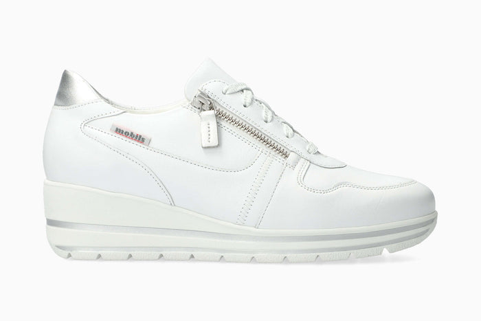 Abby - White Women Sneaker