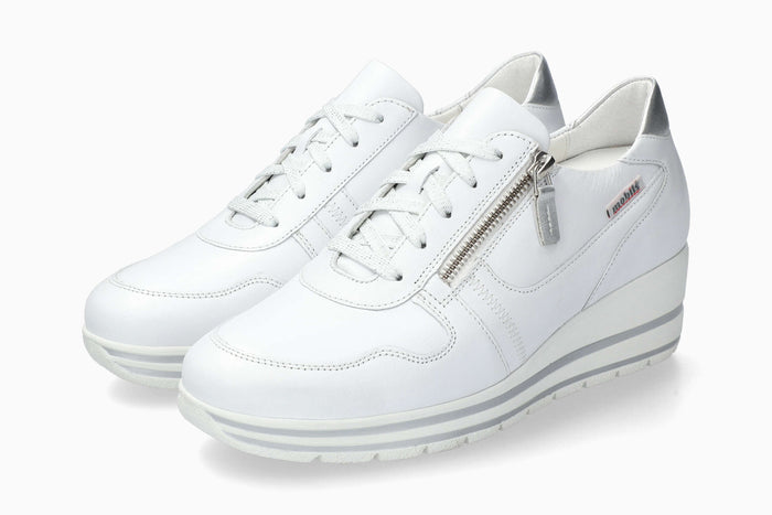 Abby - White Women Sneaker