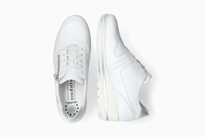 Abby - White Women Sneaker