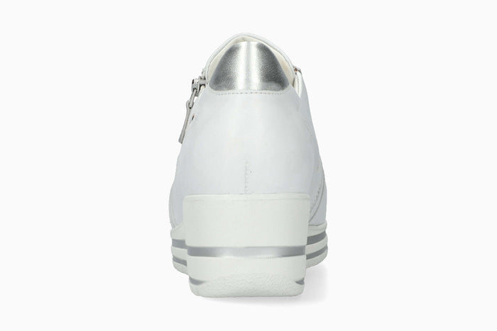 Abby - White Women Sneaker