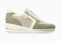 Abby Perf - Light Khaki Women Sneaker