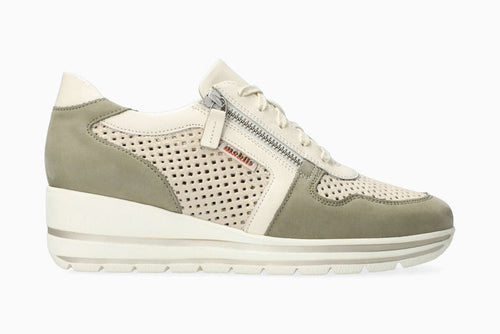 Abby Perf - Light Khaki Women Sneaker