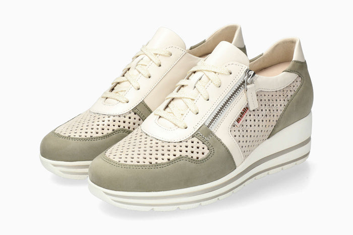 Abby Perf - Light Khaki Women Sneaker