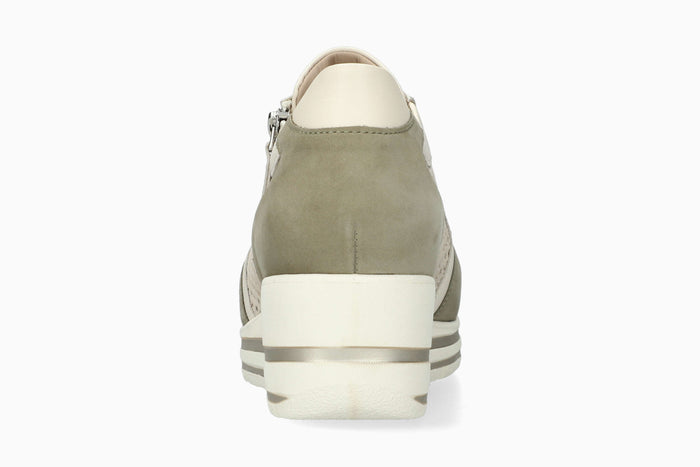Abby Perf - Light Khaki Women Sneaker