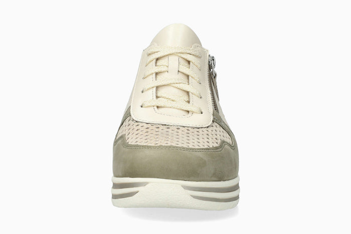 Abby Perf - Light Khaki Women Sneaker