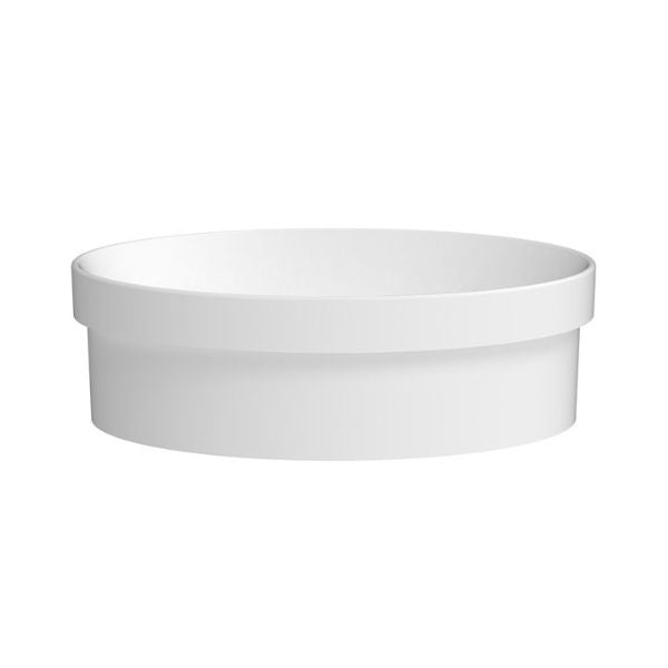 ADP Chandler 398mm Semi Inset Basin Matte White