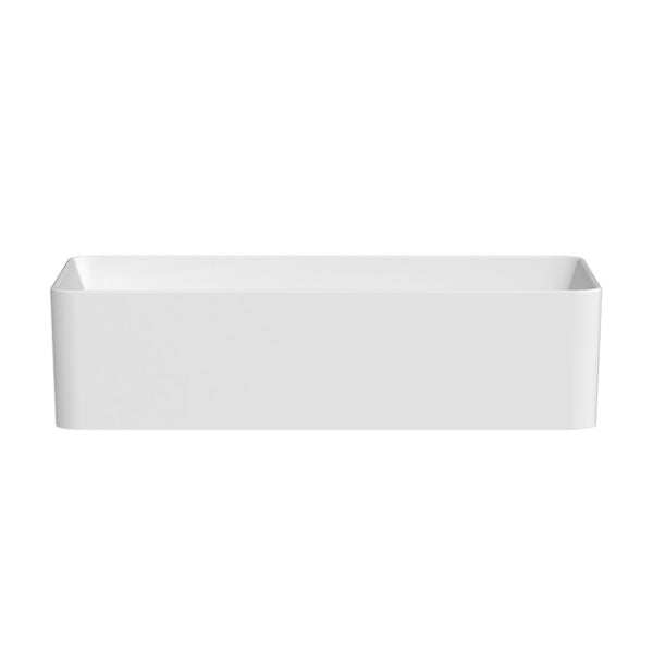 ADP Lisa 470 x 235 Above Counter Basin Gloss White
