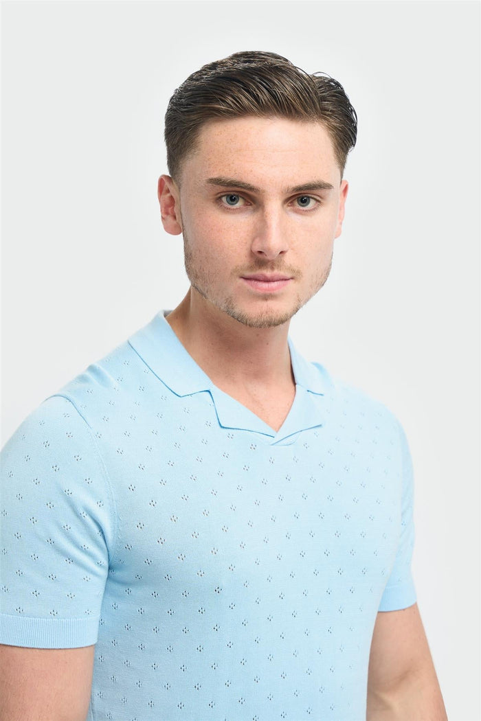 Alfan Sky Blue Knit