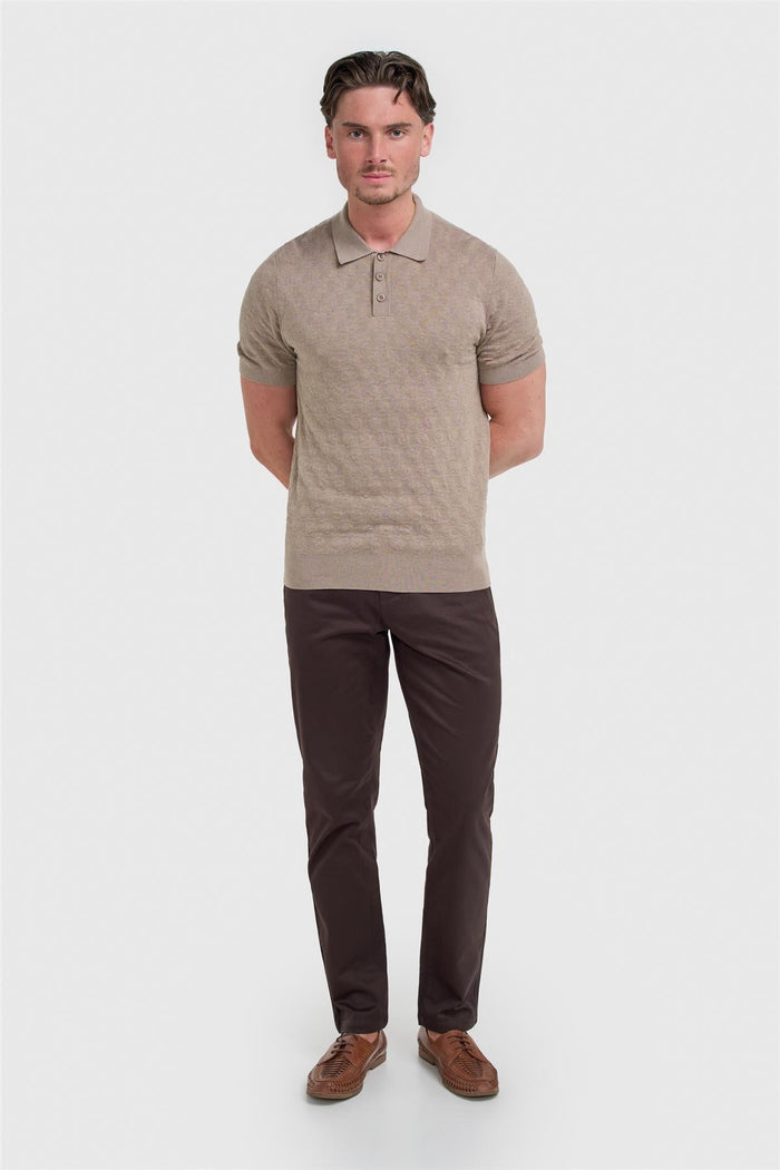 Armando Light Brown Polo