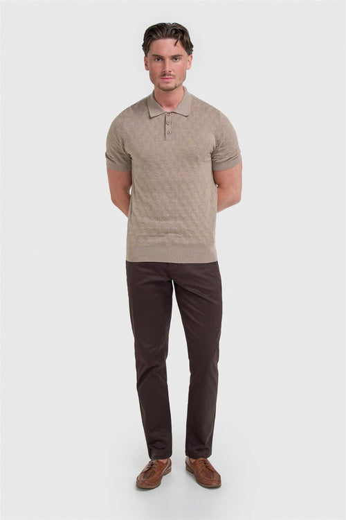 Armando Light Brown Polo