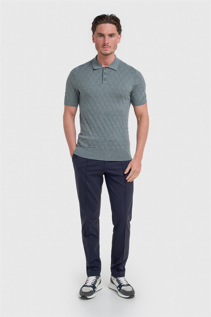 Armando Mineral Blue Polo