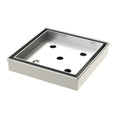 ART Australia 316 Stainless Steel Square Tile Insert Waste 80mm Outlet