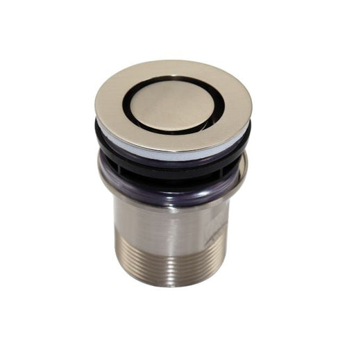 ART Australia 40mm Bath Pop Down® Plug and Waste Brushed Nickel (with overflow)