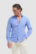 Ashley Stripe  Blue Shirt