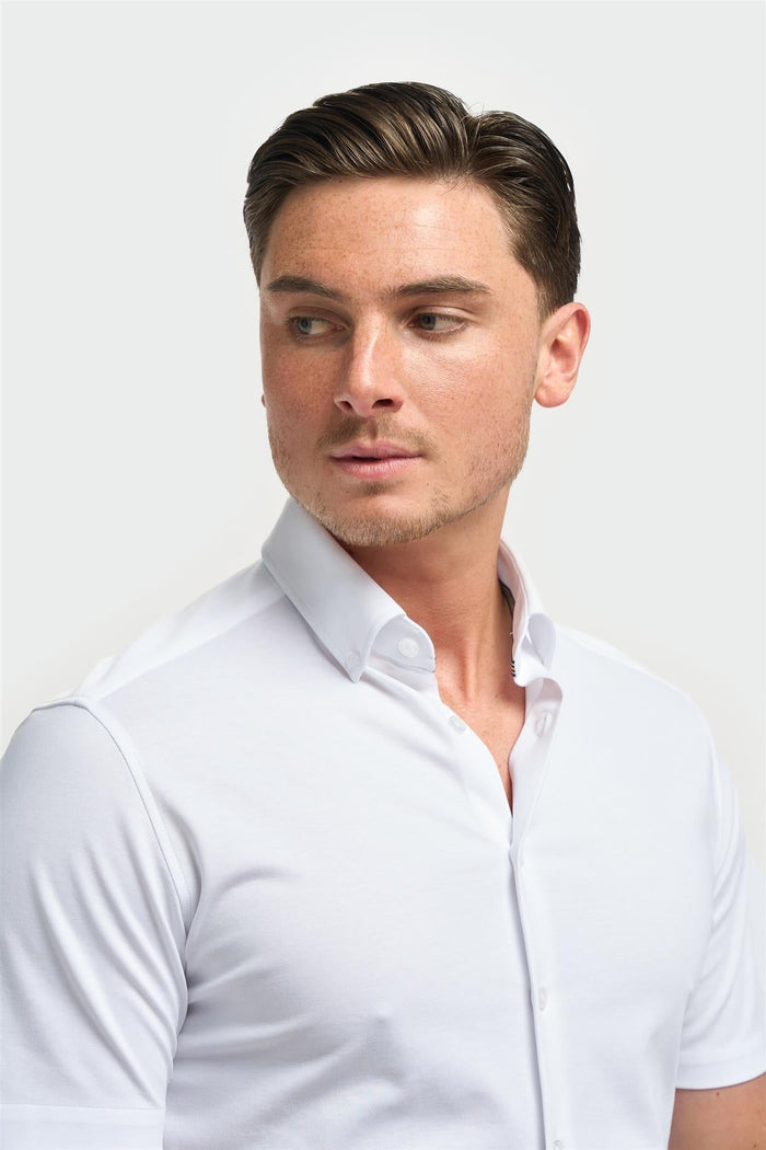Ashley White Short Sleeve Shirt