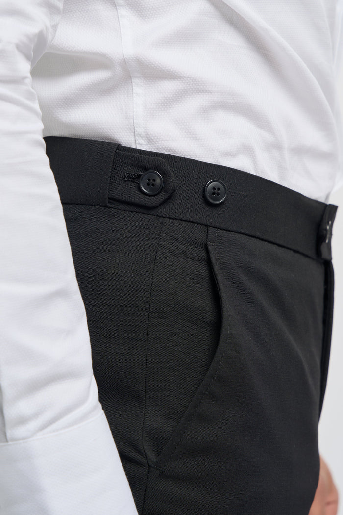 Aspen Black Trouser Without Tape