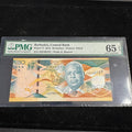 Barbados 2013 $50 Dollars, P#77, PMG 65 Gem Unc EPQ