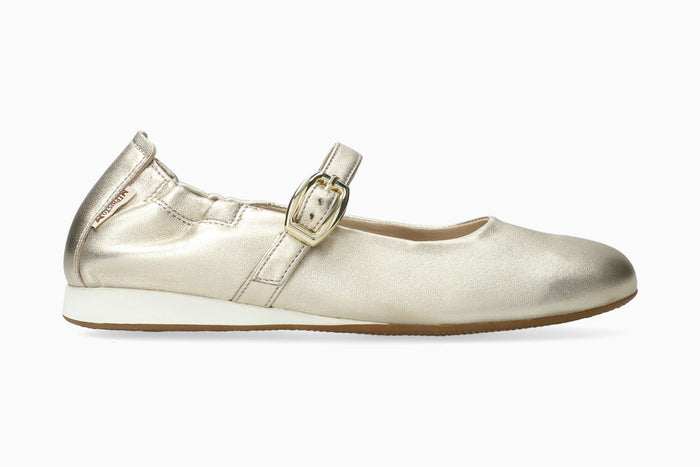 Belle - Gold Women Ballerinas