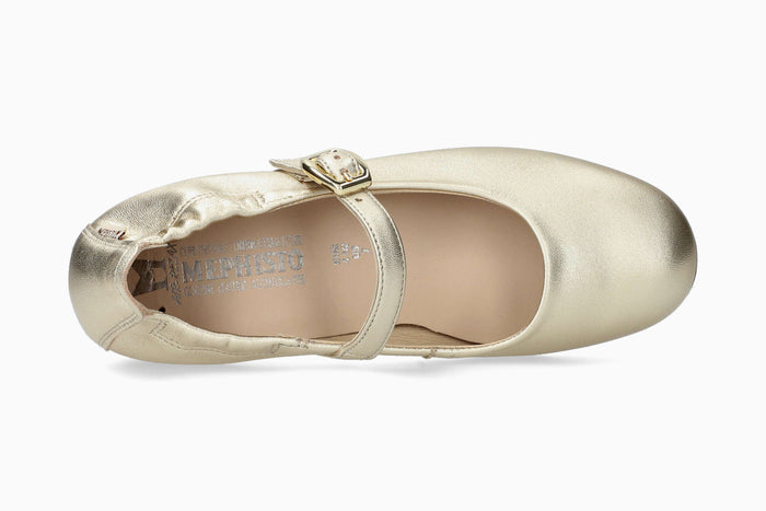 Belle - Gold Women Ballerinas