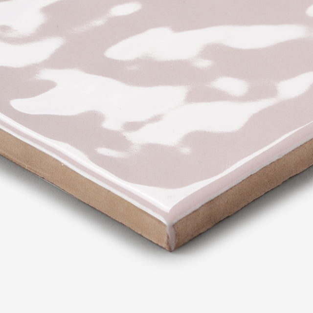 Blush Luca Hand Made Gloss Subway Tile 75 x 150 x 8mm
