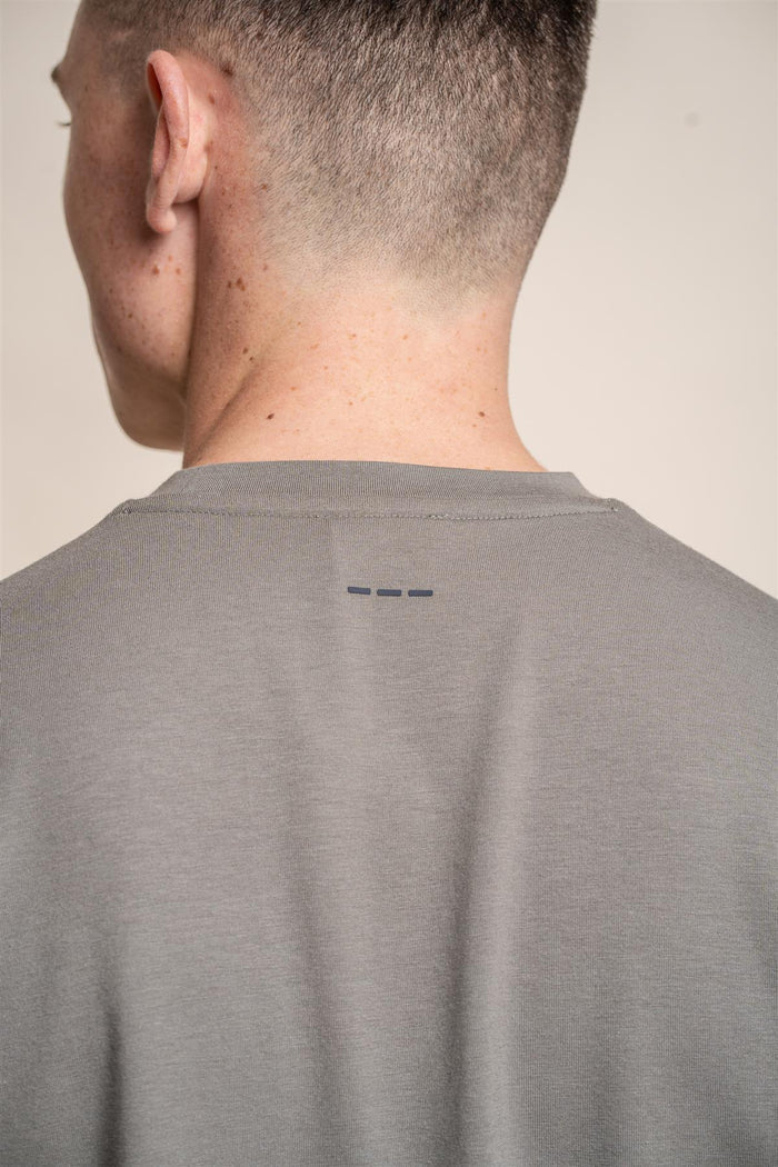 Bogart sage T-shirt back detail