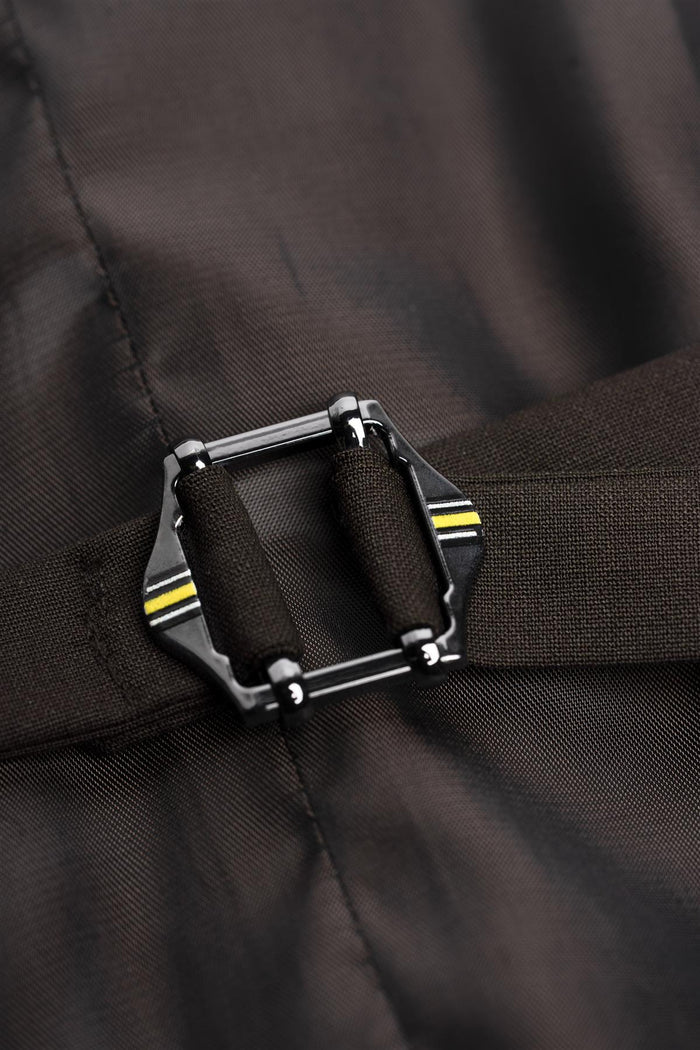 Bond Wool Rich Auburn Three Piece Suit - House of Cavani