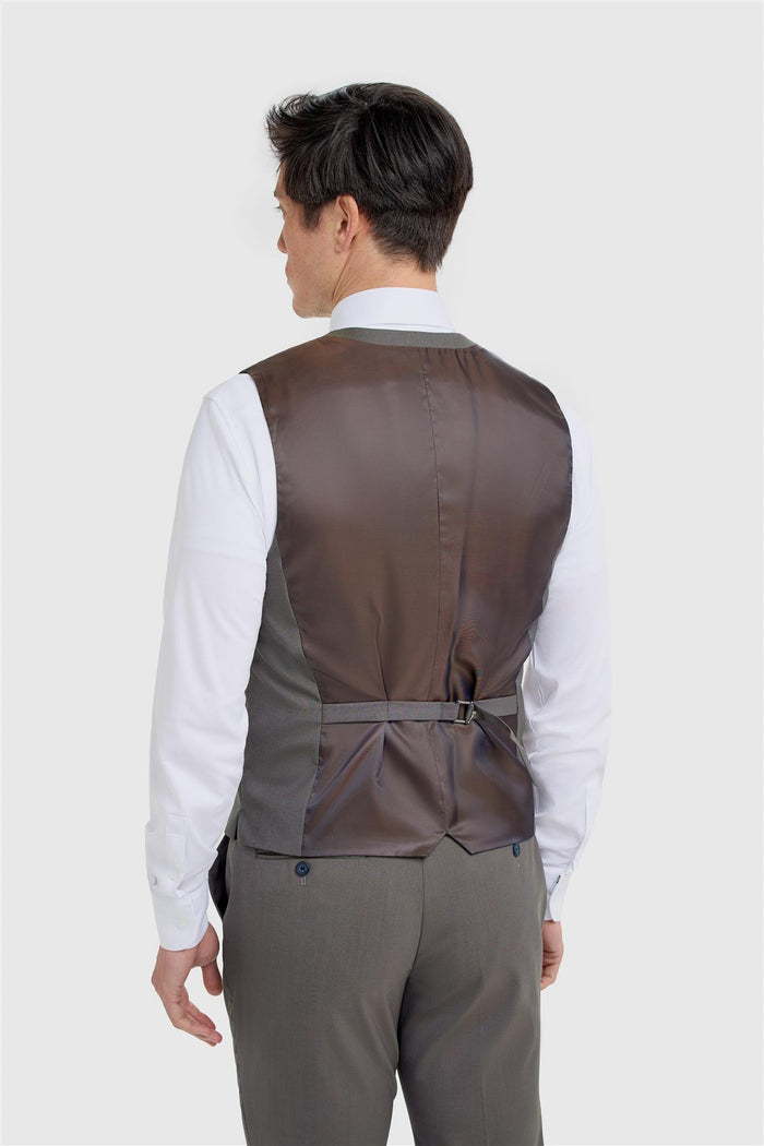 Bond Wool Rich Hazel Three Piece Suit - House of Cavani