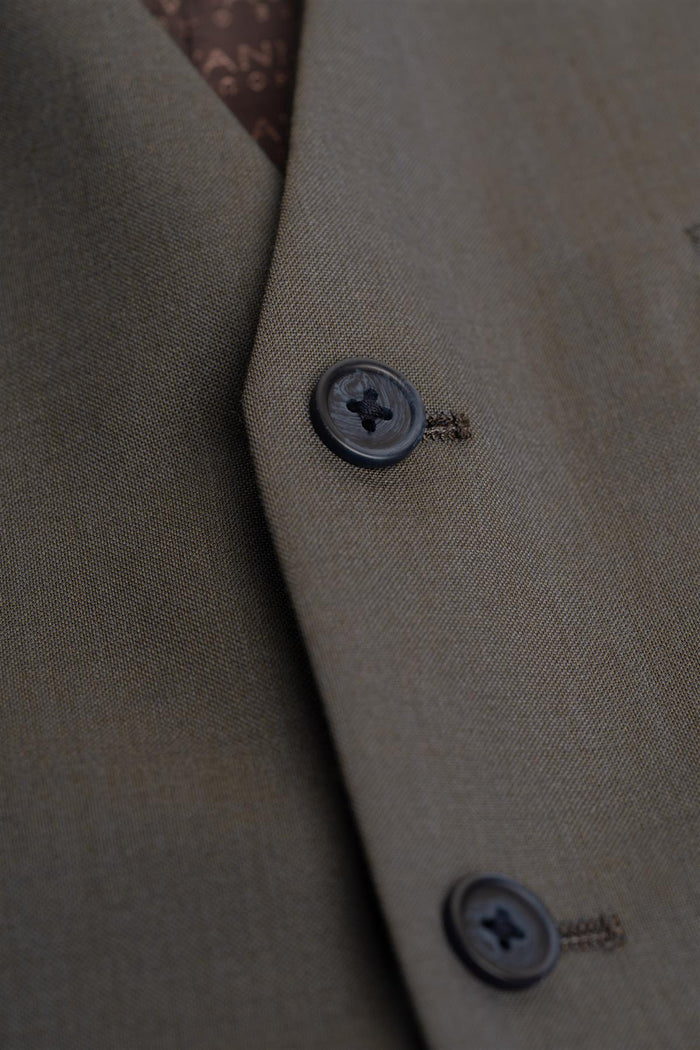 Bond Wool Rich Hazel Waistcoat - House of Cavani