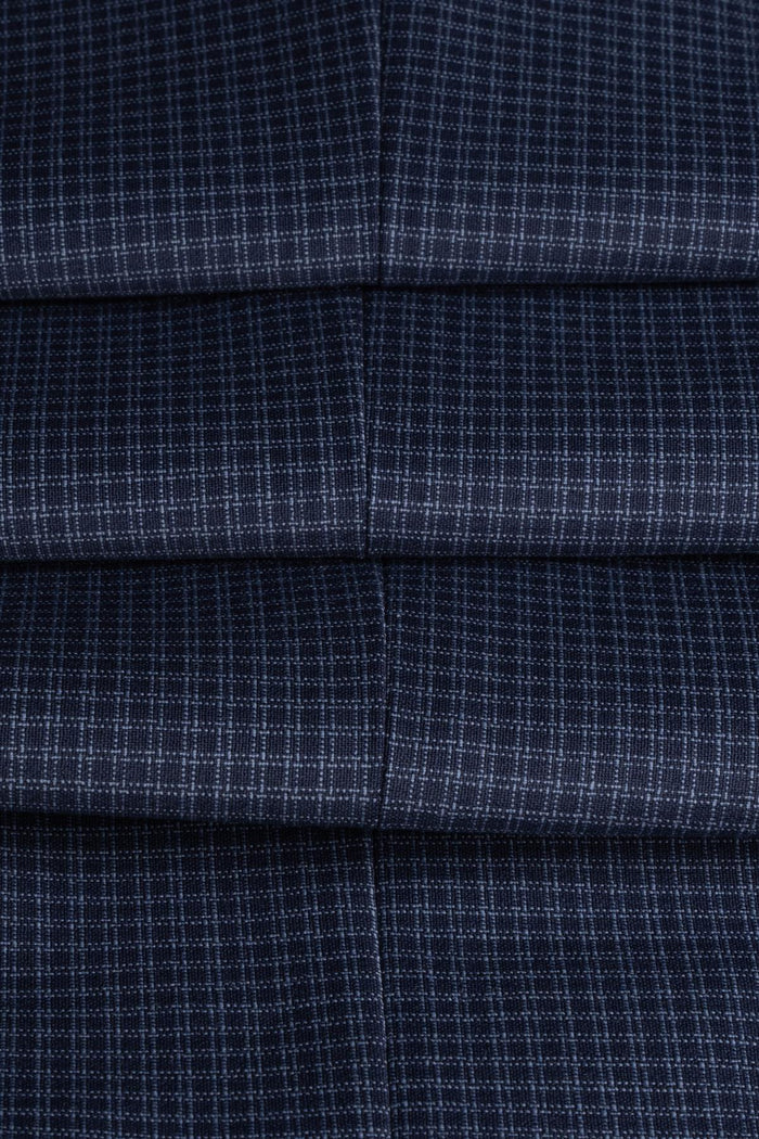 Bond Navy Check Blazer