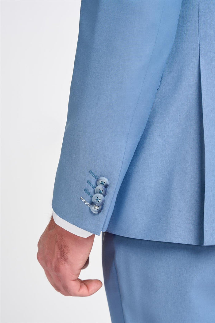Bond Wool Rich Ocean Blue Blazer