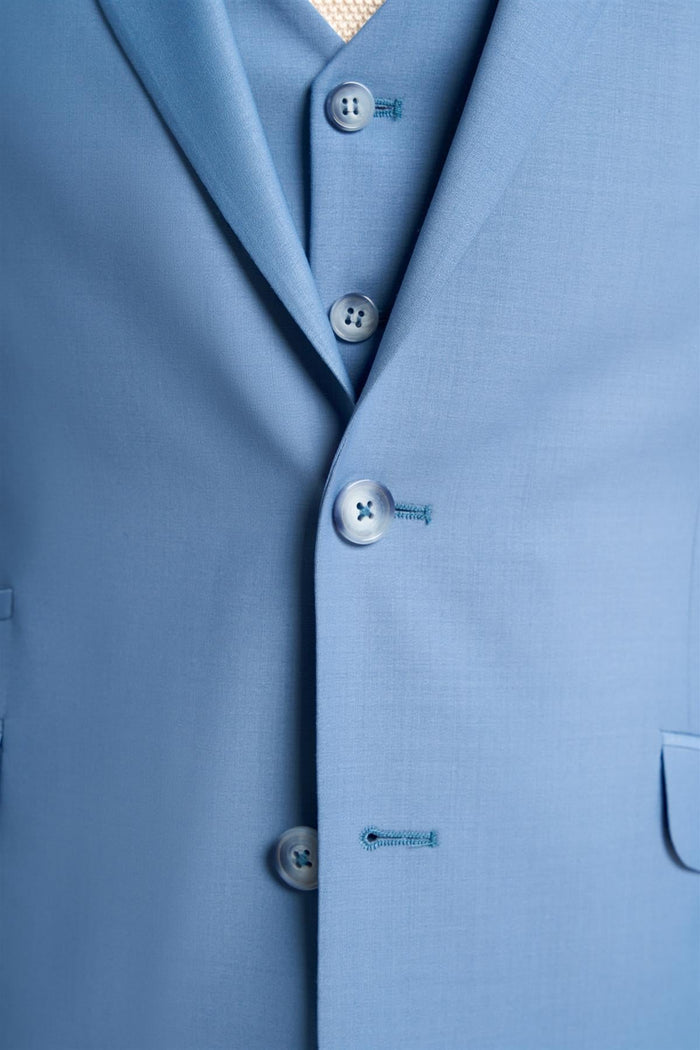 Bond Wool Rich Ocean Blue Blazer