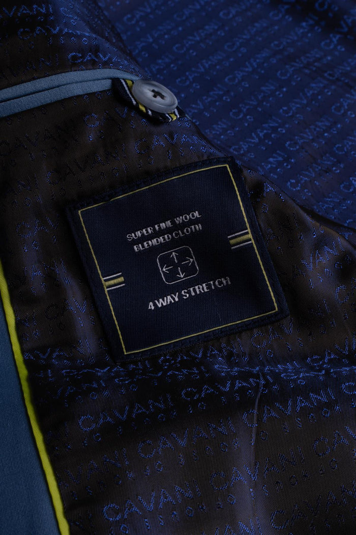 Bond Wool Rich Ocean Blue Blazer