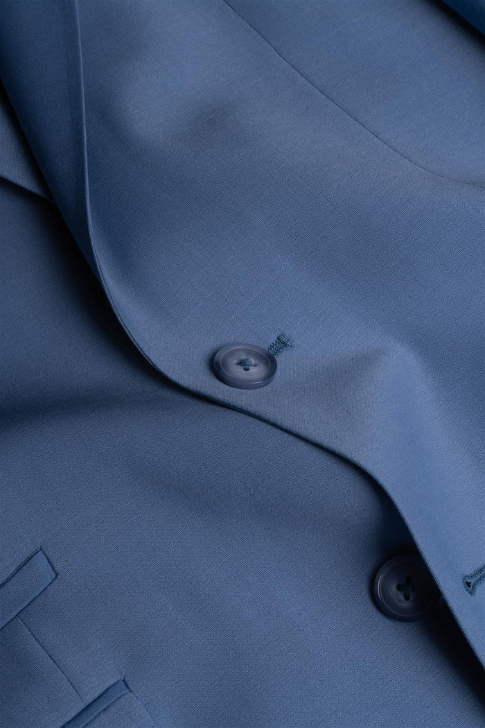 Bond Wool Rich Ocean Blue Blazer