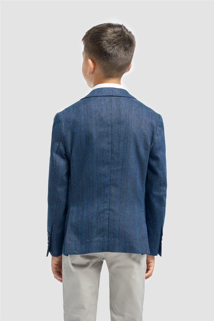 Boys Luigi Navy Blazer
