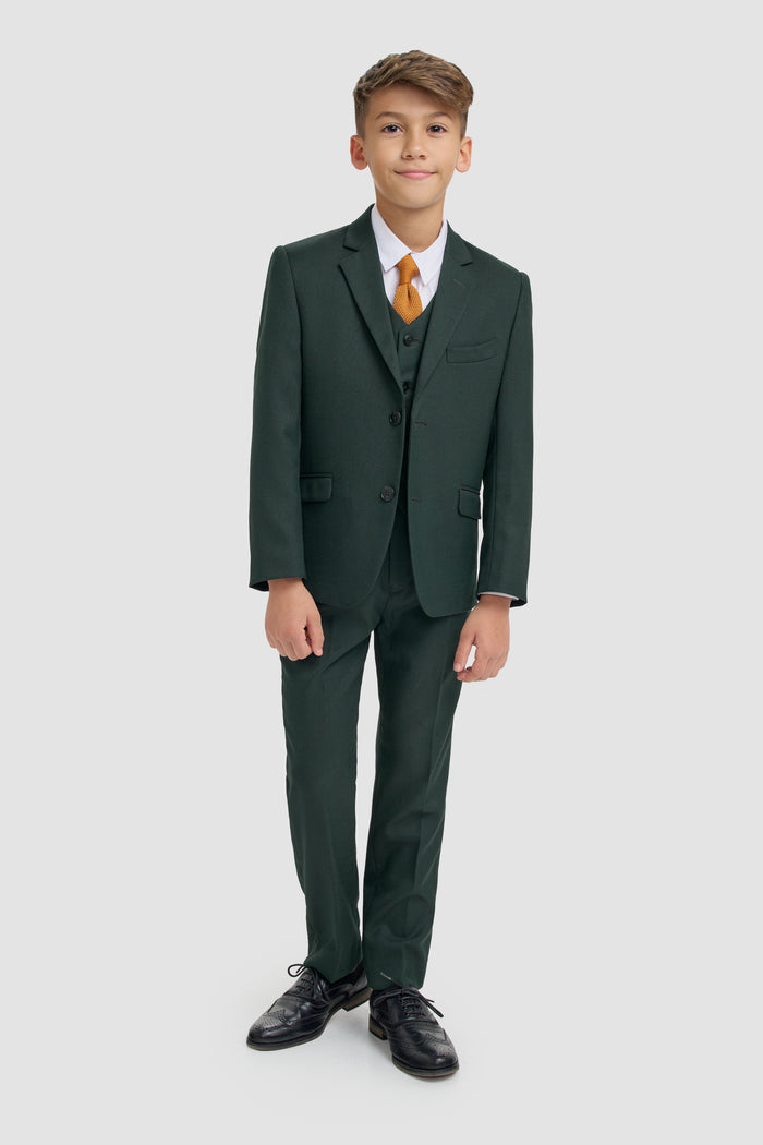 Boys Malibu Forest Green Suit