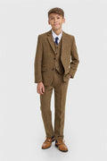 Boys Thomas Brown Suit