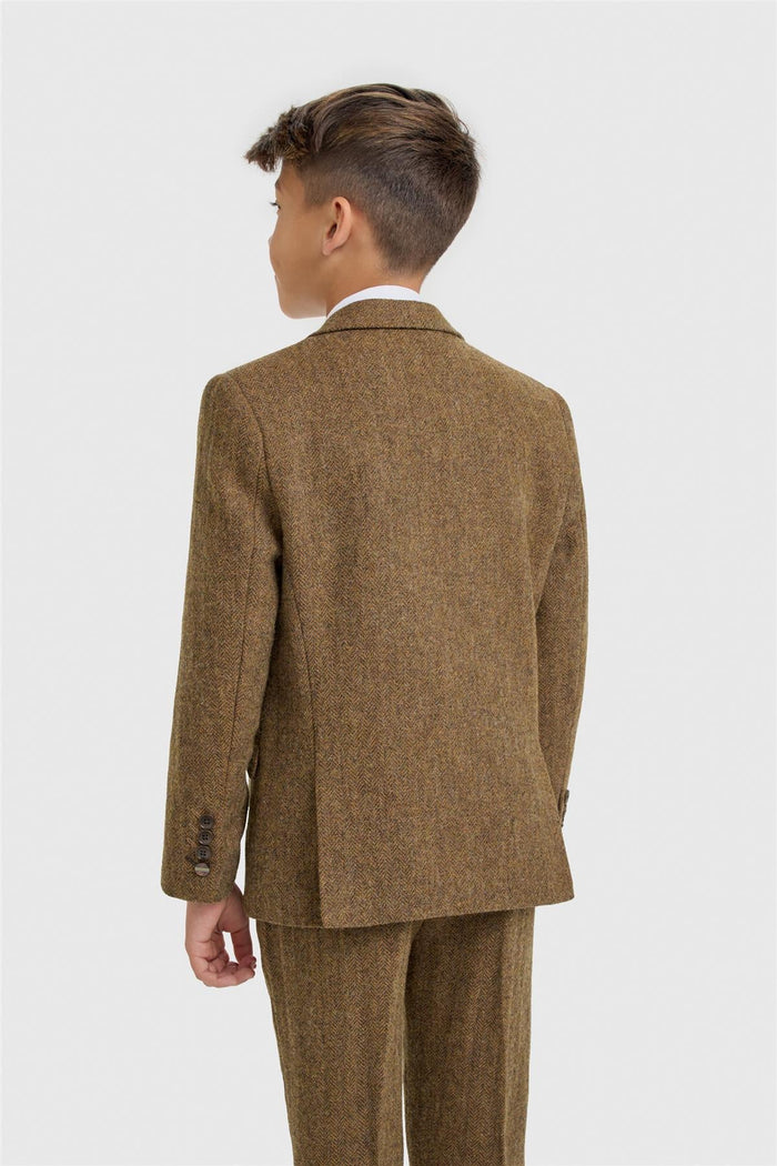 Boys Thomas Brown Suit