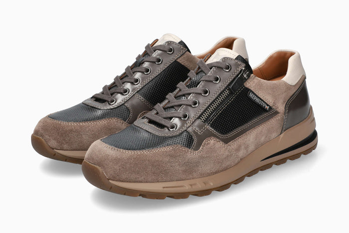 Bradley - Warm Grey Men Sneaker