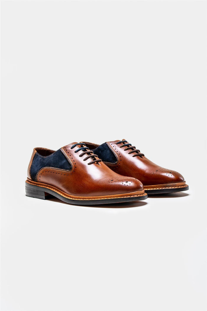 Tan/Navy / UK 12