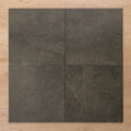 Burleigh Charcoal Matt Cushioned Edge Porcelain Tile 300x300mm Straight Pattern - The Blue Space