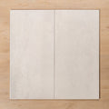 Burleigh White Gloss Cushioned Edge Ceramic Tile 300x600mm Double - The Blue Space