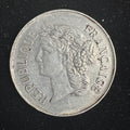 c1910s Agosta-Meyneir Paris France Magician’s Token, 36mm AL, Very Rare, Keuthe MT-006