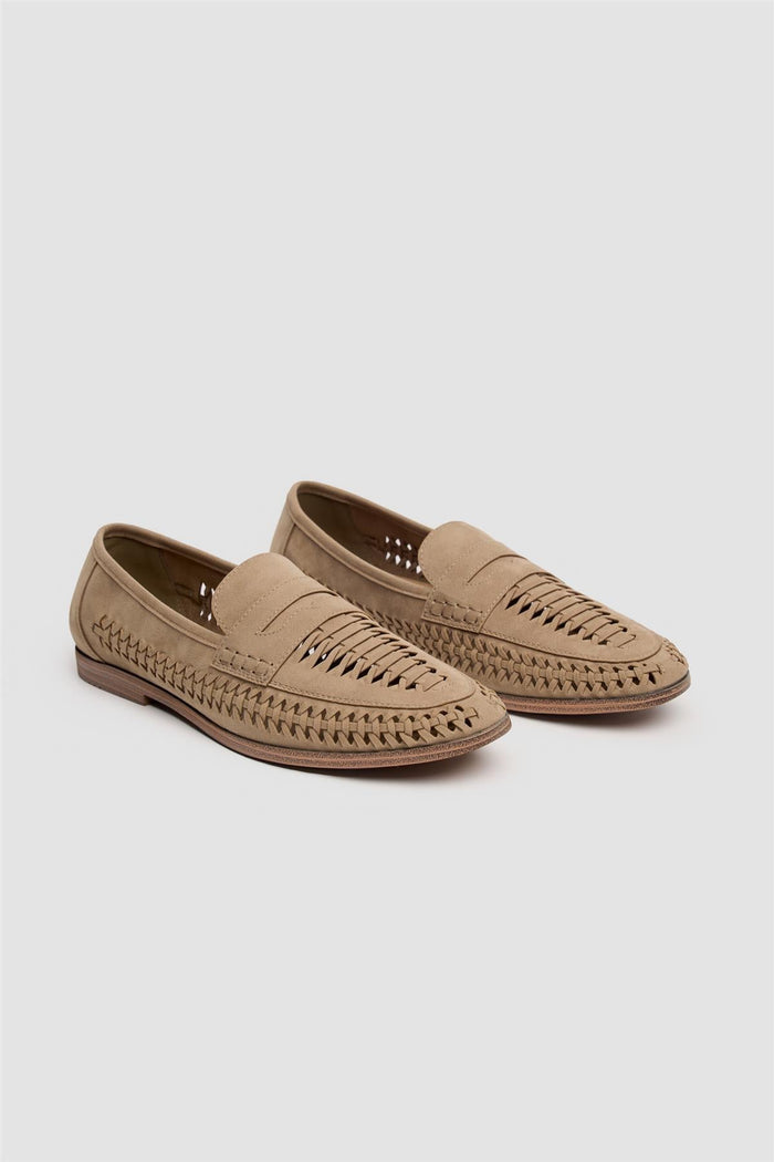 Calvina Sand Loafers