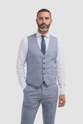 Camden Blue Waistcoat