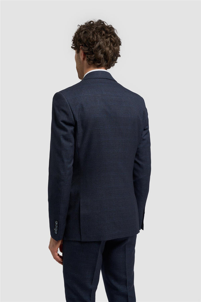 Caridi Navy Short Blazer